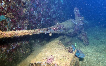 Spare periscope in sub tender
